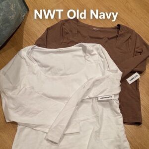 XL Square Neck Long Sleeve Top bundle – NWT